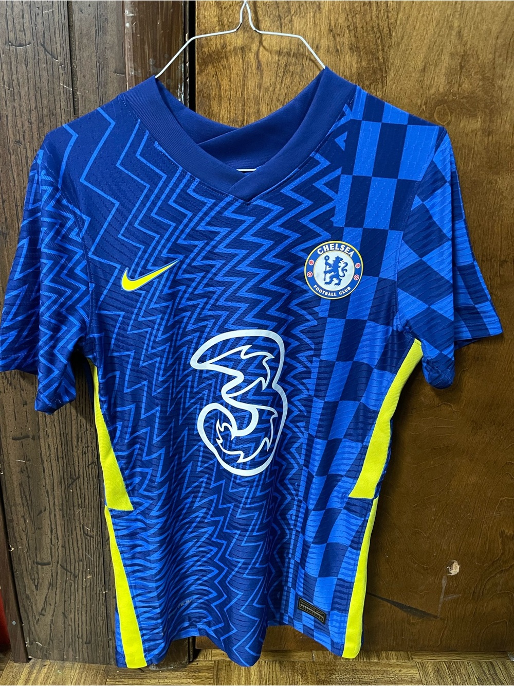 Chelsea FC Men's Home Jersey - Blue with Yellow Accents